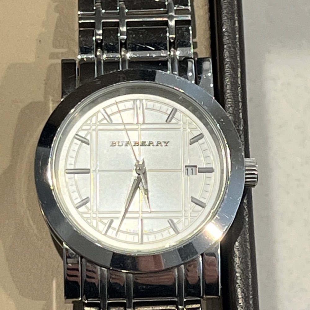 Burberry Silver Watch